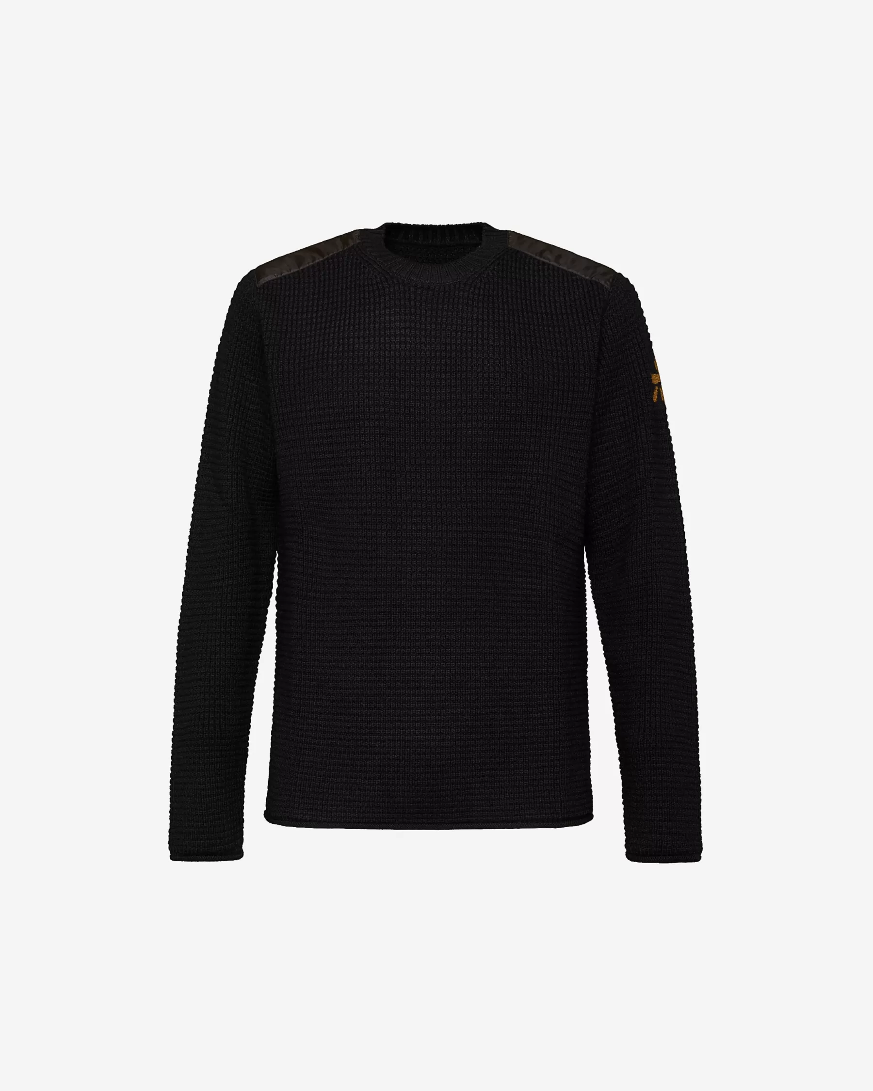 Premiata Maglia girocollo in lana con dettagli in nylon Sale